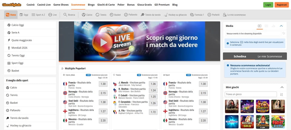 Gioco digitale